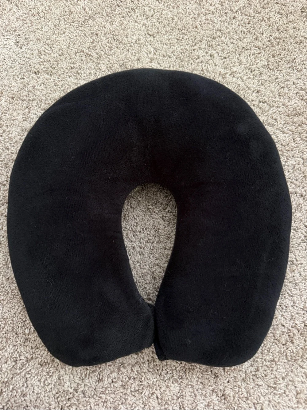 Black Travel Neck Pillow